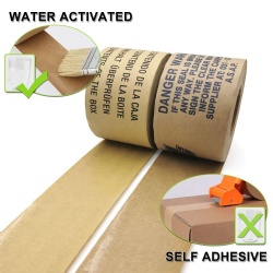 100% Recycle Reinforced Water Activated Tape